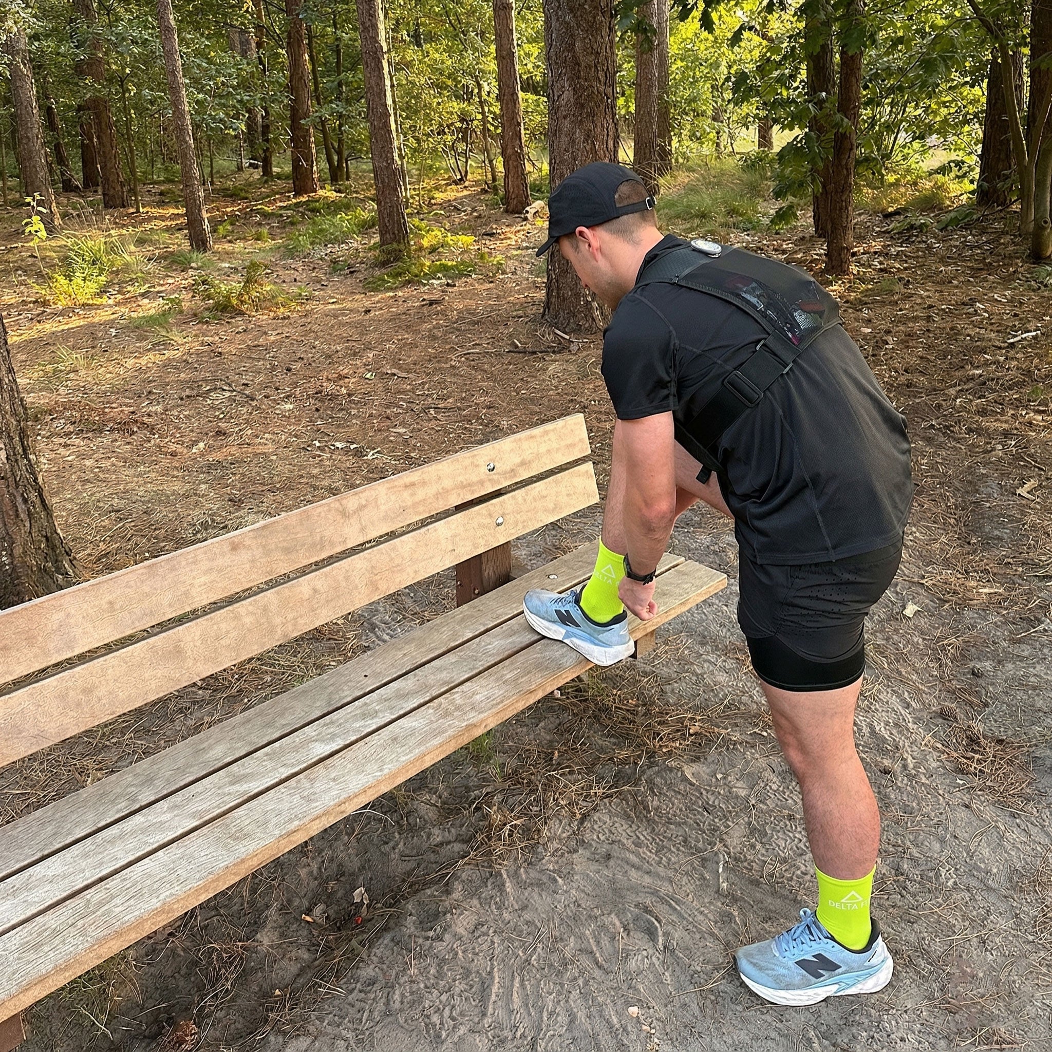 Delta Fit Hardloopsokken Kort – Sneldrogend & Vochtwerend - Geel