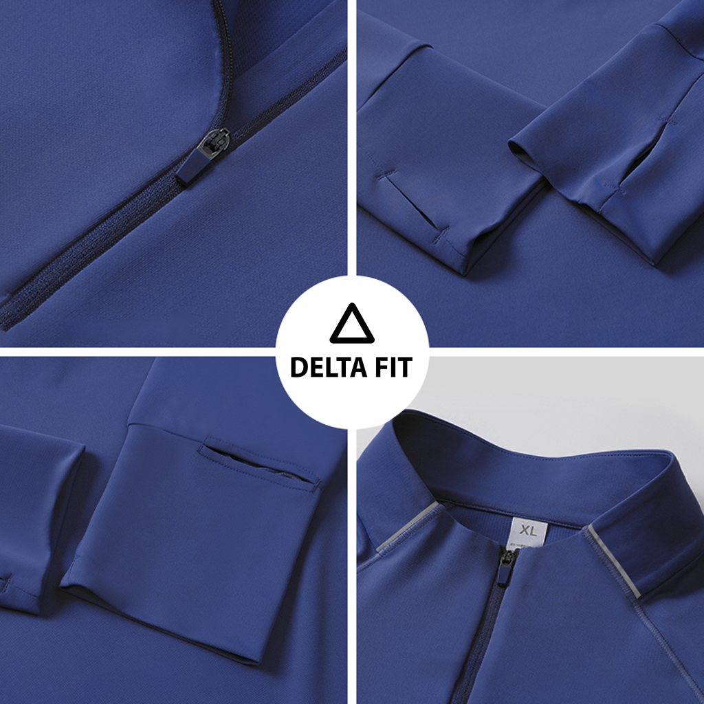 Delta Fit Hardlooptrui – Ultralicht & Ademend – Dry Mesh