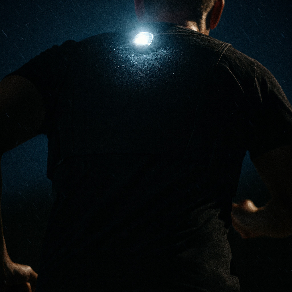 Delta Fit Hardloopvest met Verlichting – Ademend, Licht en Getailleerd