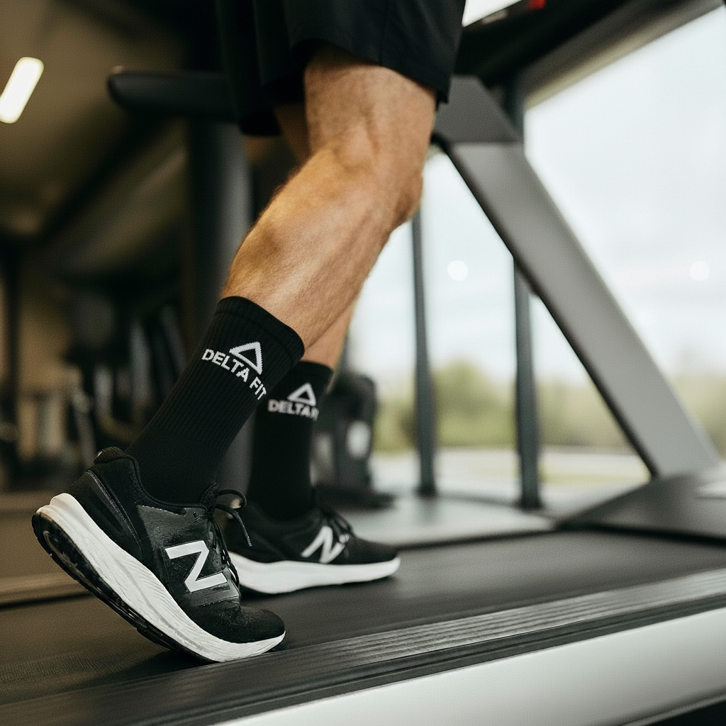 Delta Fit Premium Short Compressiesokken – In 3 verschillende kleuren - Sneldrogend
