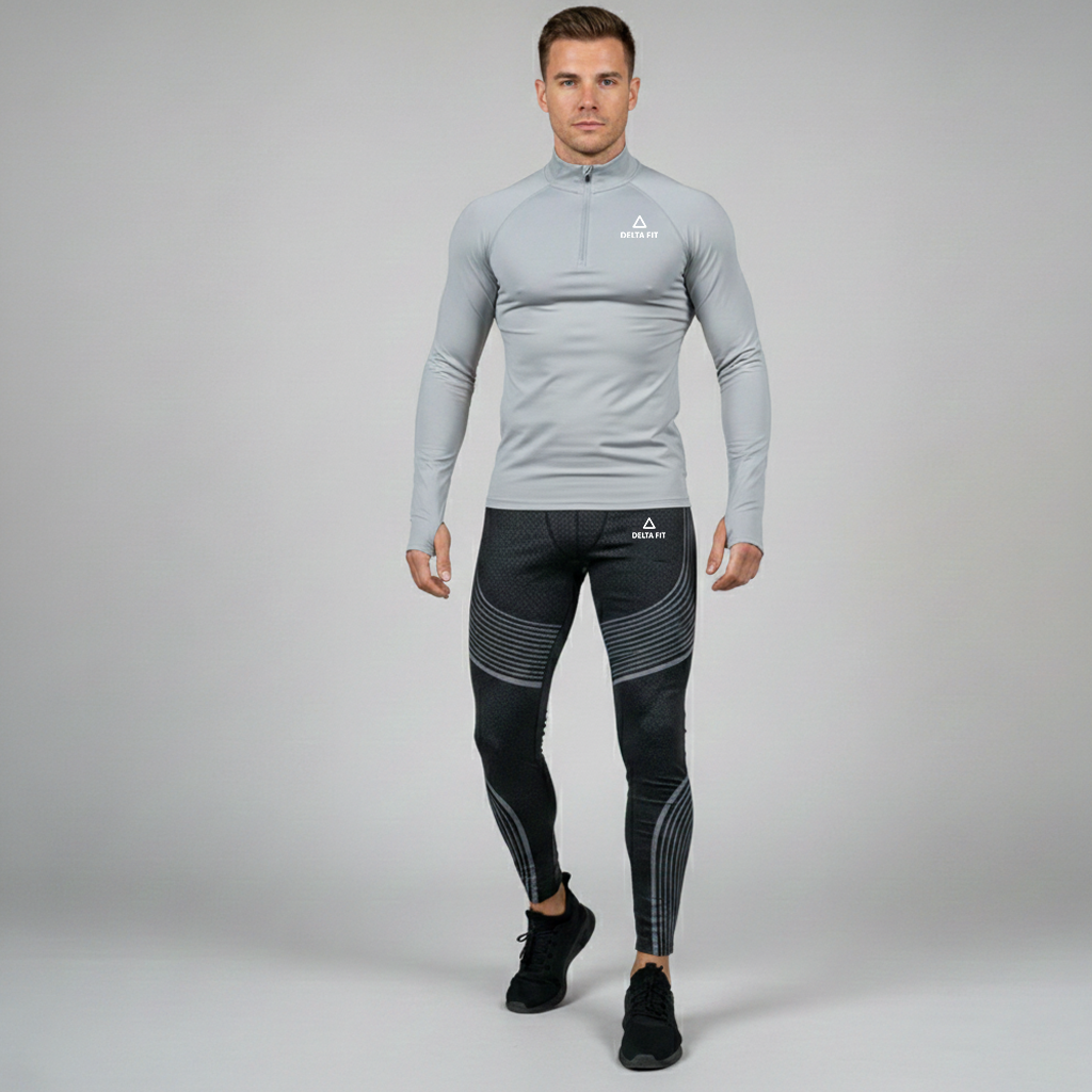 Delta Fit Hardlooplegging – Ultralicht & Ademend – Dry Mesh - Heren