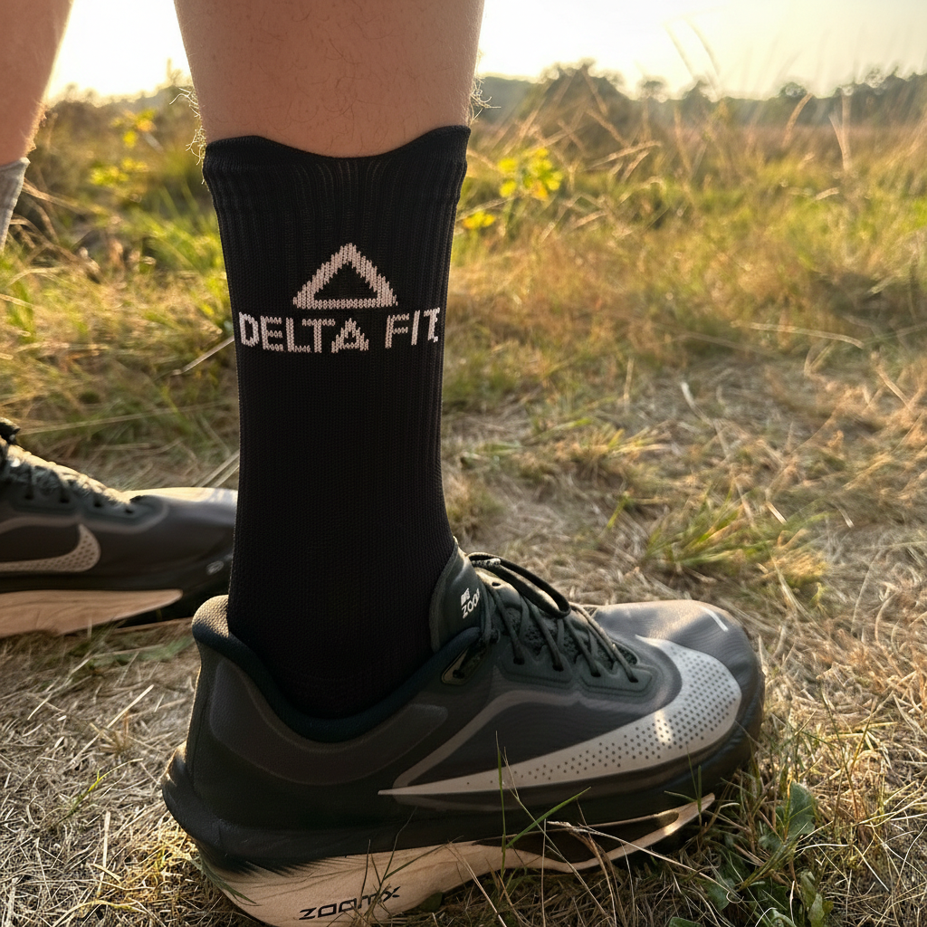Delta Fit Premium Short Compressiesokken – In 3 verschillende kleuren - Sneldrogend