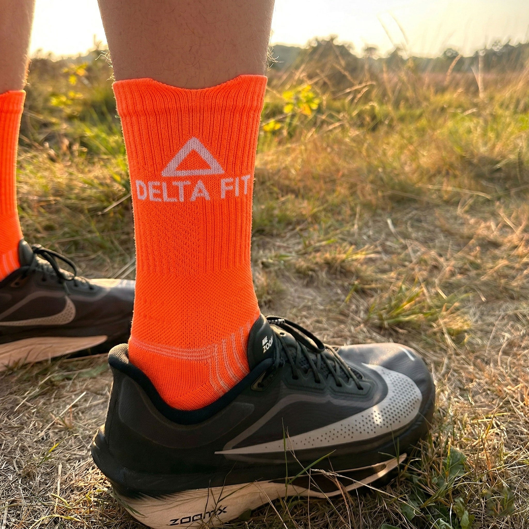 Delta Fit Premium Short Compressiesokken – In 3 verschillende kleuren - Sneldrogend
