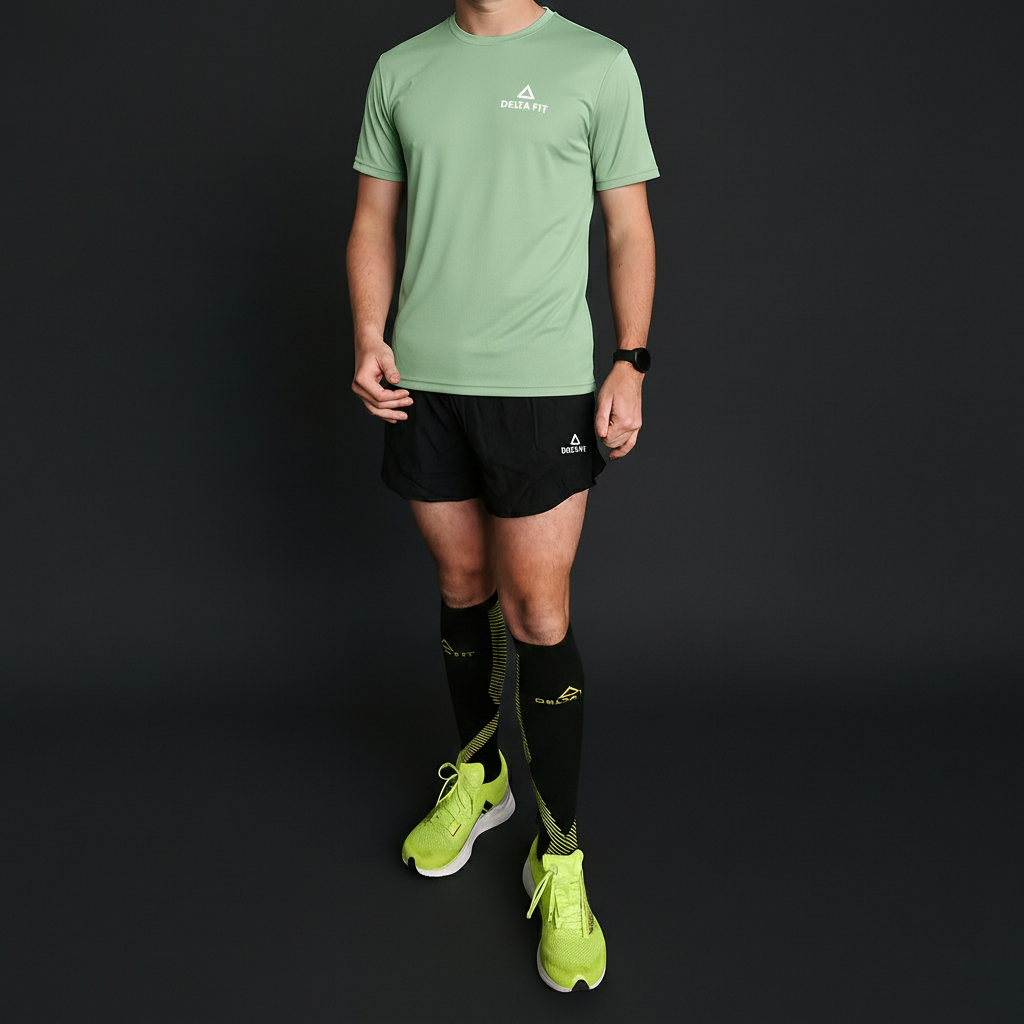 Delta Fit Hardloopshirt – Ultralicht & Ademend – Dry Mesh