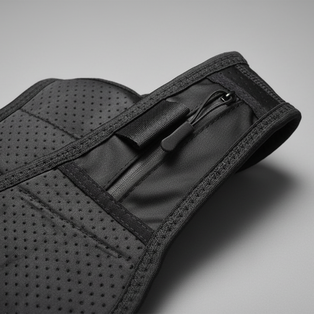 Delta Fit Hardloopvest met Verlichting – Ademend, Licht en Getailleerd