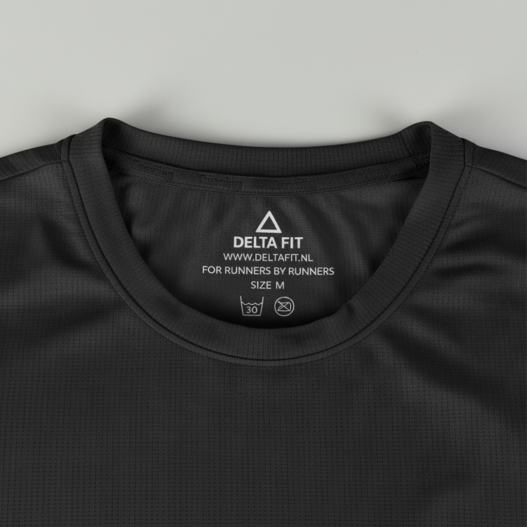 Delta Fit Hardloopshirt – Ultralicht & Ademend – Dry Mesh