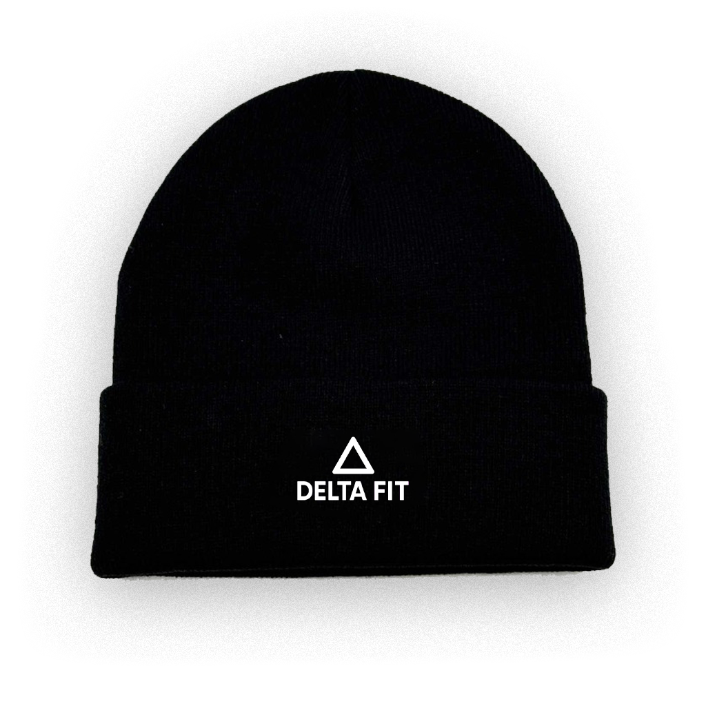Delta Fit Muts – Sport Beanie Unisex –Zwart