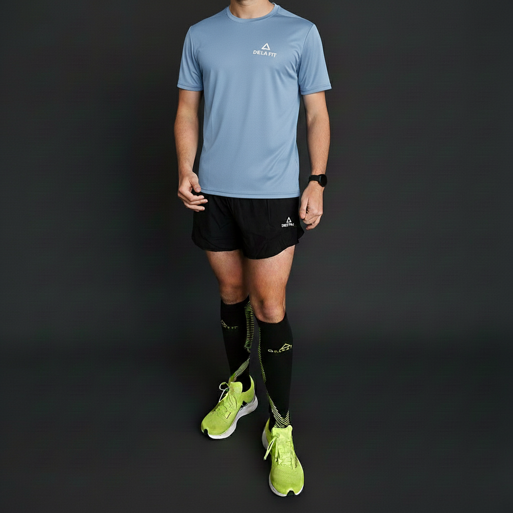 Delta Fit Hardloopshirt – Ultralicht & Ademend – Dry Mesh