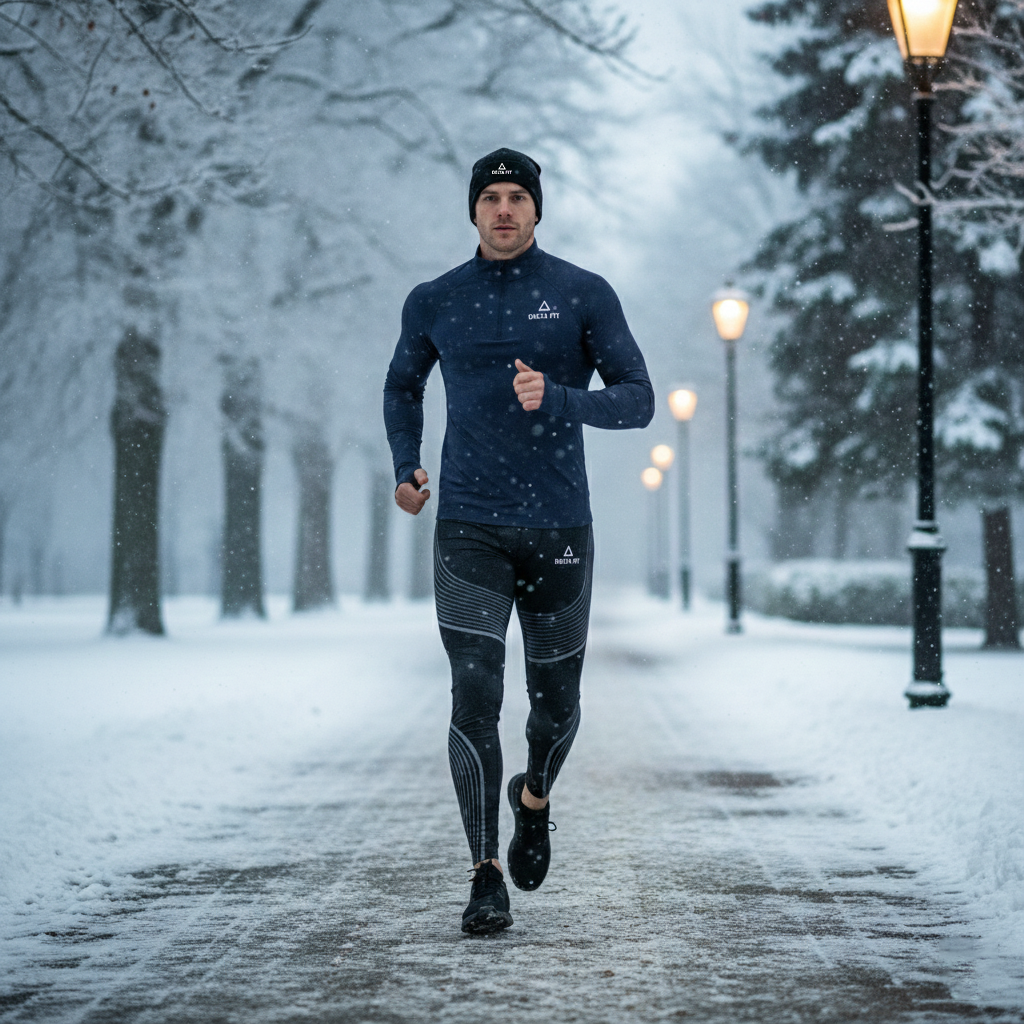 Delta Fit Muts – Sport Beanie Unisex –Zwart