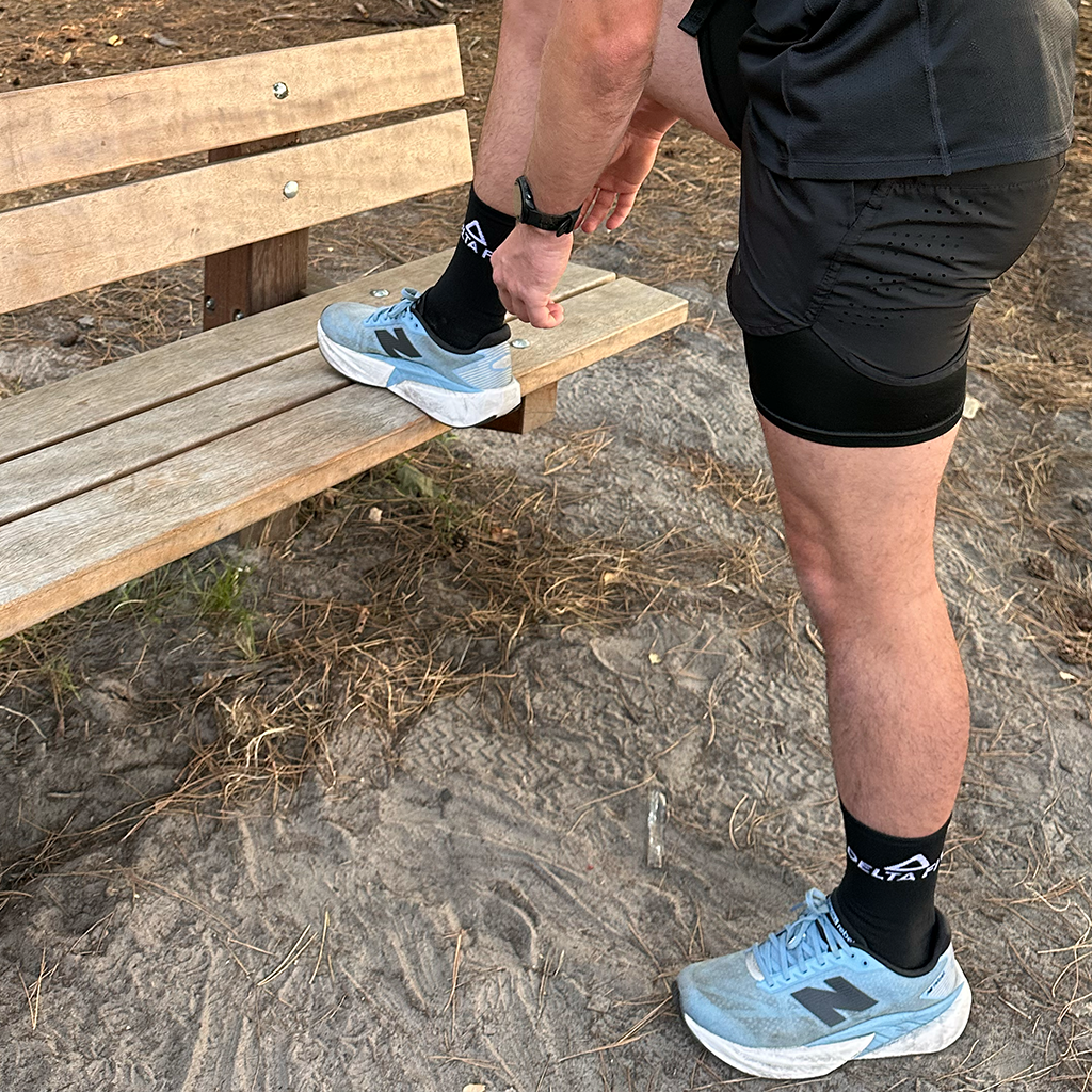 Delta Fit 2 in 1 Hardloopbroek – Met Zwarte Ondershort – Dry Mesh - Unisex