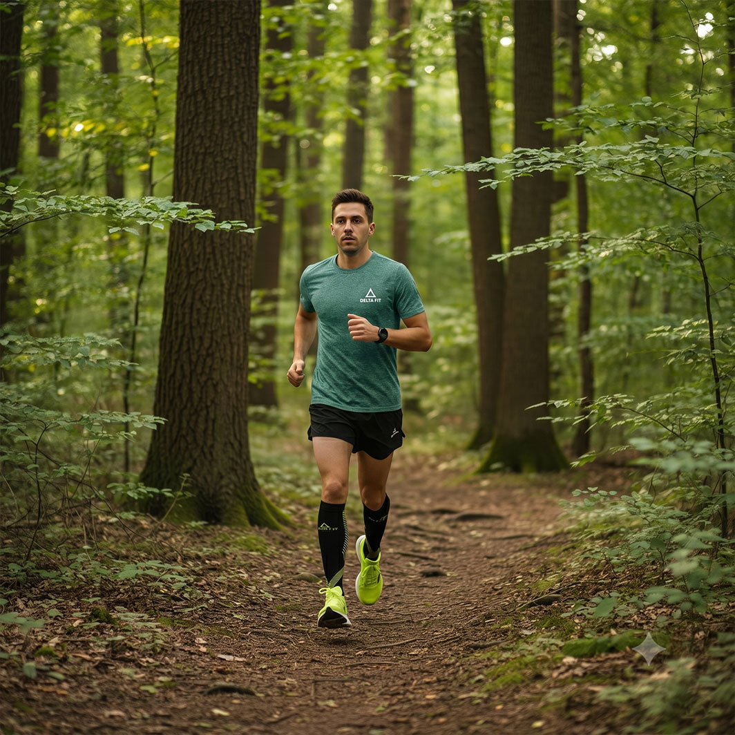 Delta Fit Hardloopshirt – Ultralicht & Ademend – Dry Mesh
