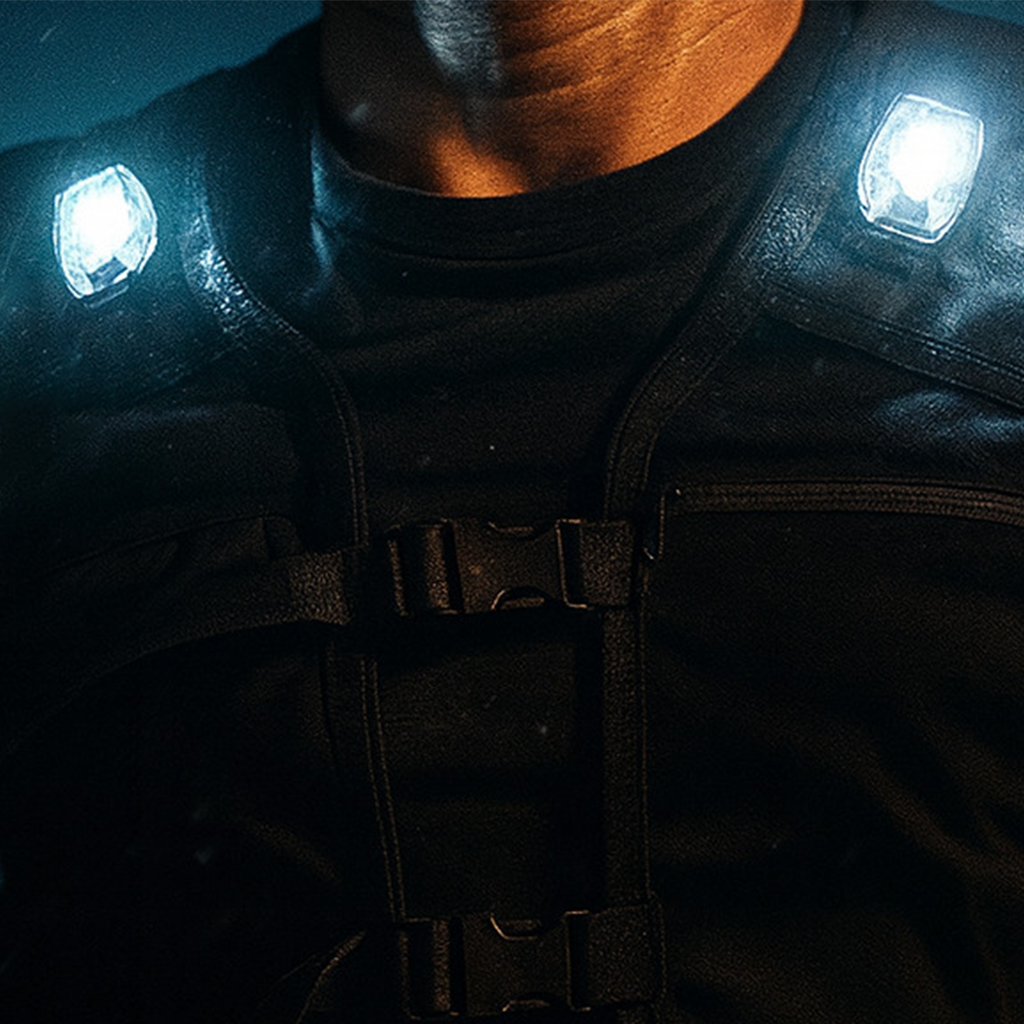 Delta Fit Hardloopvest met Verlichting – Ademend, Licht en Getailleerd